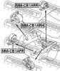 MITSUBISHI MB949166 Engine Mounting